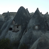 Photo de Turquie - Lunaire Uçhisar en Cappadoce